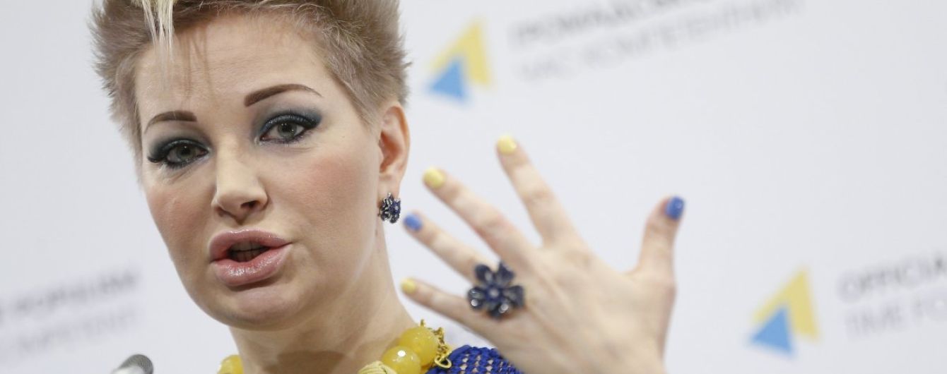 Максакова дала первый урок пения в украинской академии