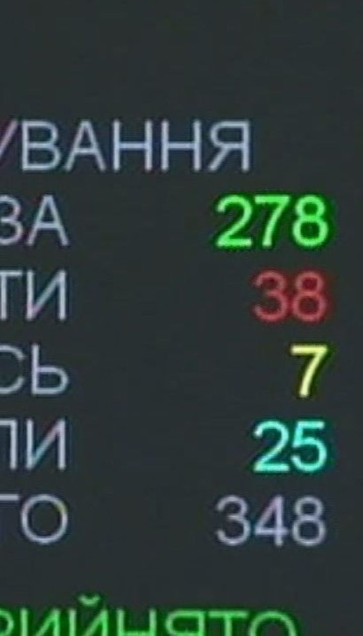 Верховна Рада ухвалила закон про українську мову