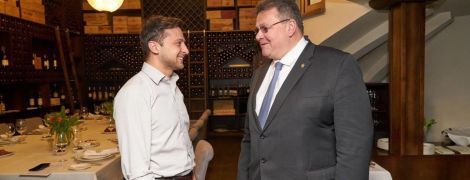 Первая международная встреча: у Зеленского рассказали о темах разговора с Линкявичюсом