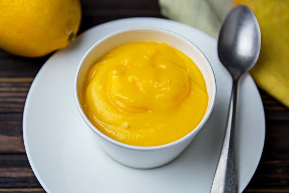 Лимонний курд, для блогів