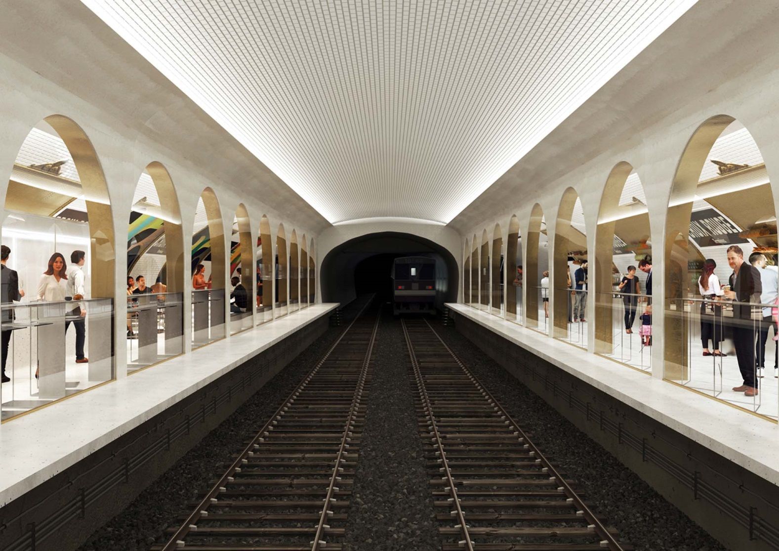 бар в метро париж