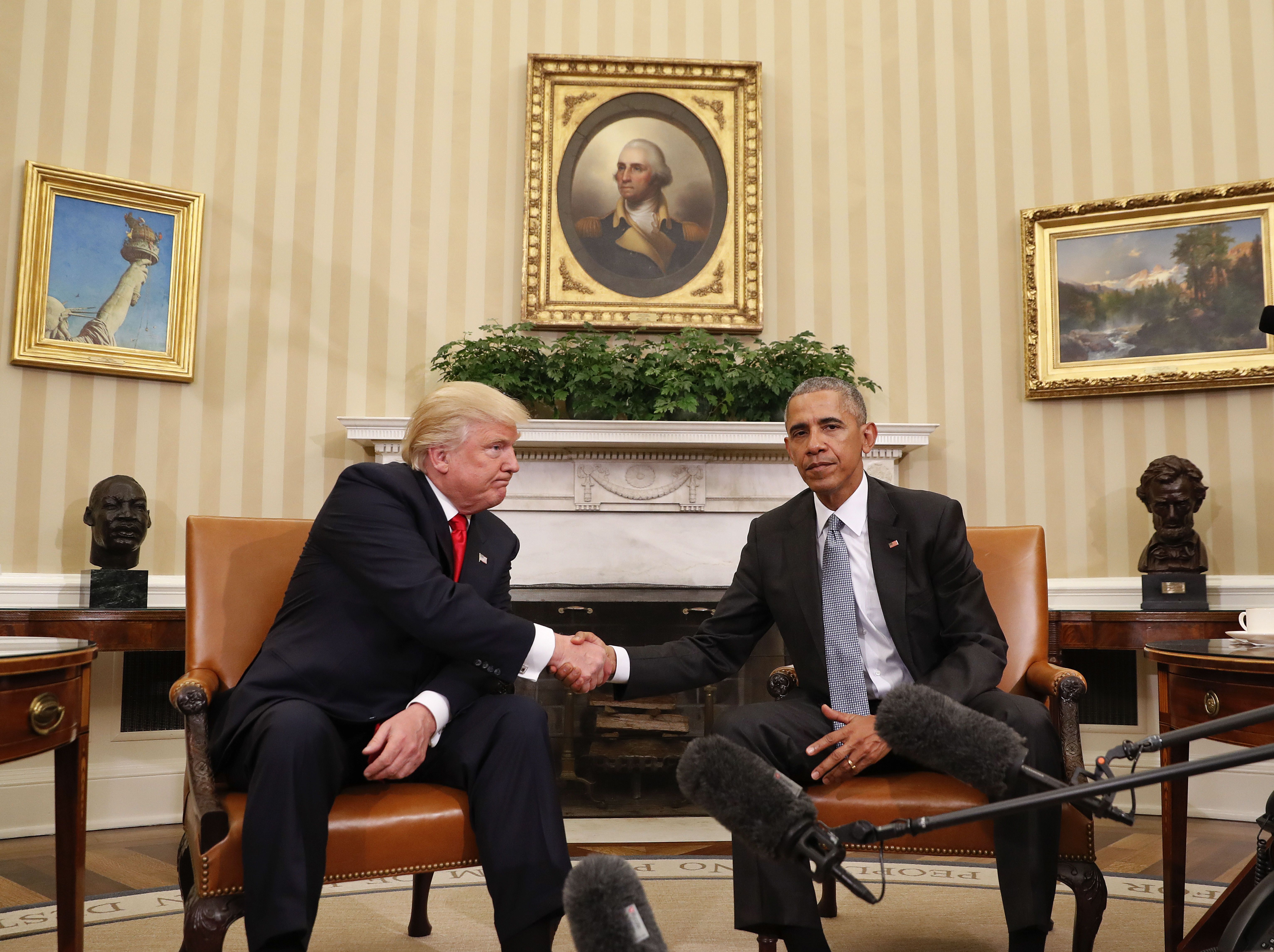 трамп обама