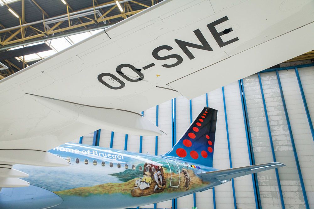 Brussels Airlines ливрея Брейгель
