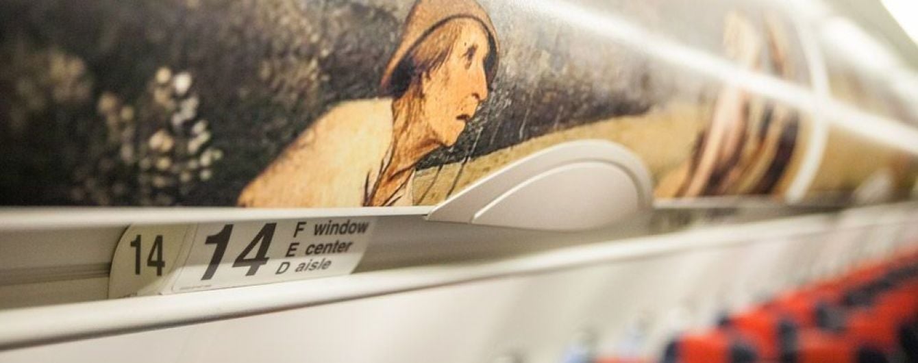 Brussels Airlines представил самолет в ливрее с изображением картин известного художника эпохи Возрождения