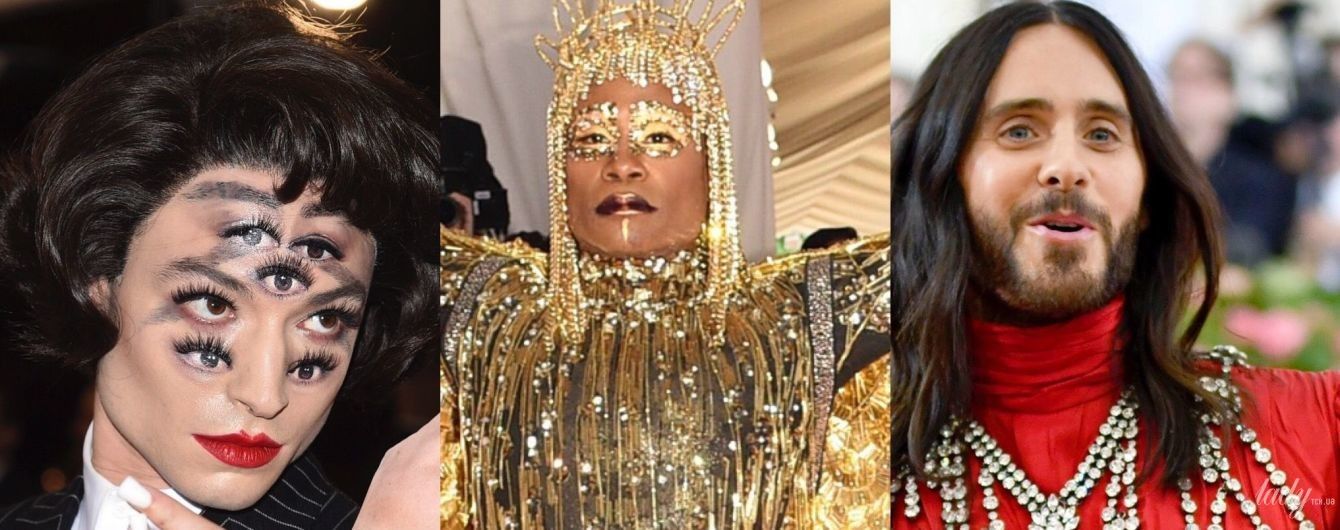 Две головы, семь глаз и золотые крылья: битва эпатажных образов на Met Gala-2019