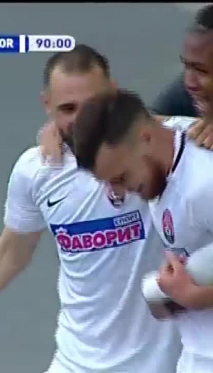 Динамо - Заря - 1:1. Видео гола Силаса