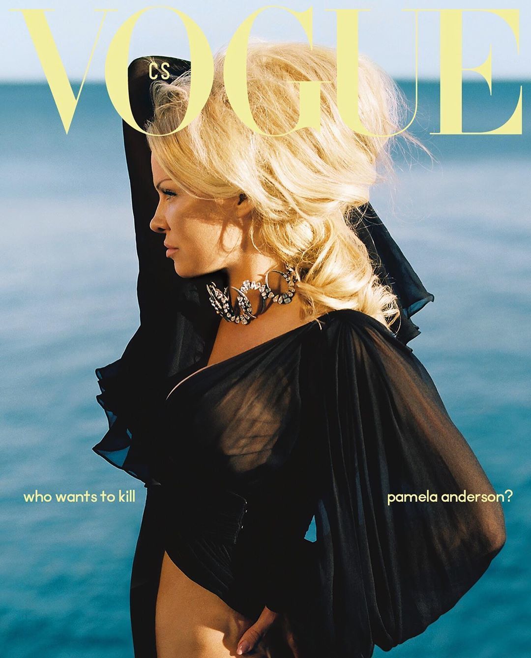 Памела Андерсон для Vogue_1
