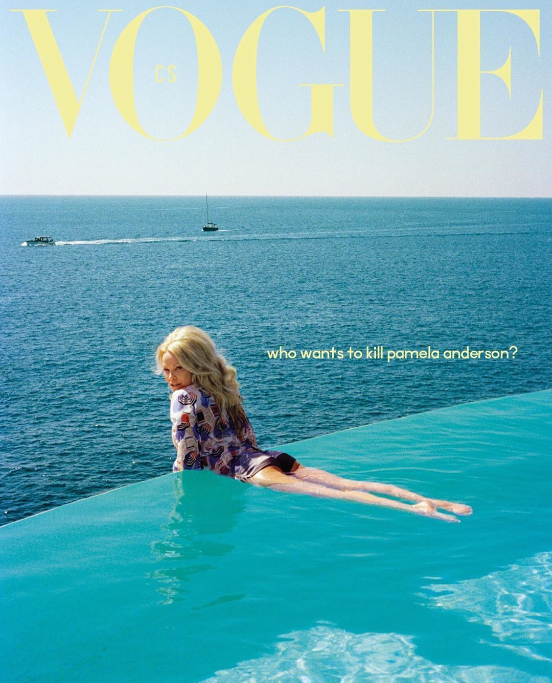Памела Андерсон для Vogue_3