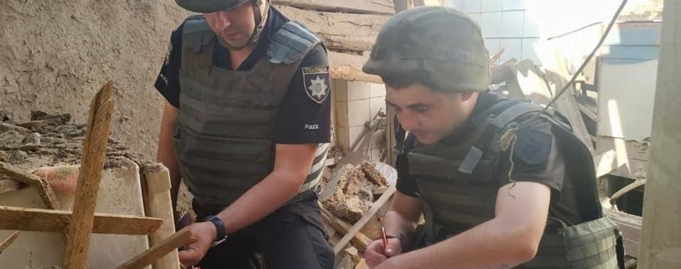 Реактивний снаряд бойовиків влучив у житловий будинок на Луганщині