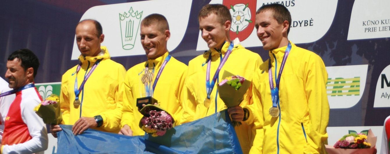 Сборные Украины выиграли "золотые" медали Кубка Европы по спортивной ходьбе