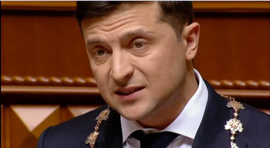 Зеленський, інавгурація, скрін