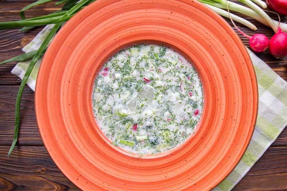 Окрошка, рецепт, для блогів