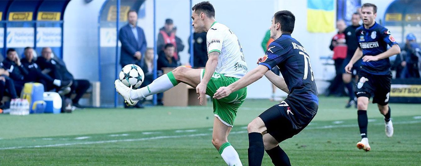 "Черноморец" одолел "Карпаты" и покинул последнюю строчку чемпионата