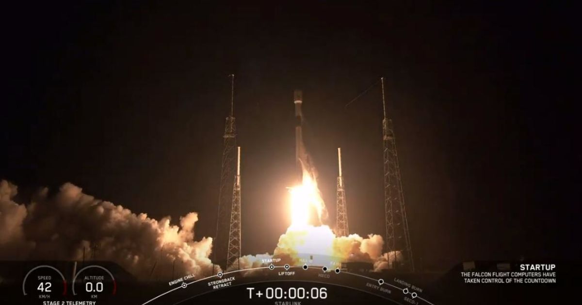 Ракета-носитель Falcon 9 успешно доставила груз в космос и приземлилась на платформу