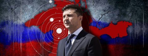 Тінь кримського "референдуму" на президенті Зеленскому