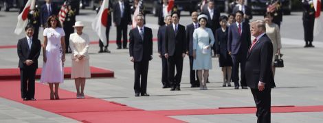 Трамп першим з іноземних лідерів зустрівся з новим імператором Японії