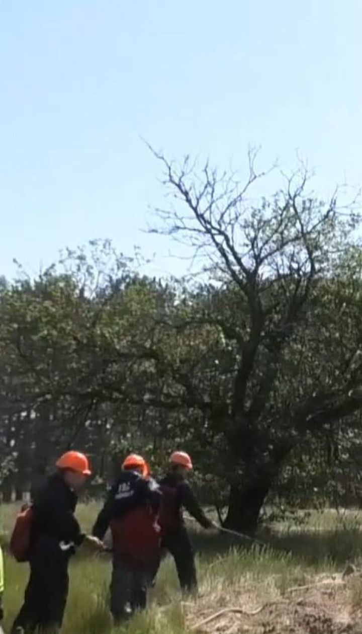 Пожежні та лісова охорона провели навчання з гасіння пожежі на Херсонщині