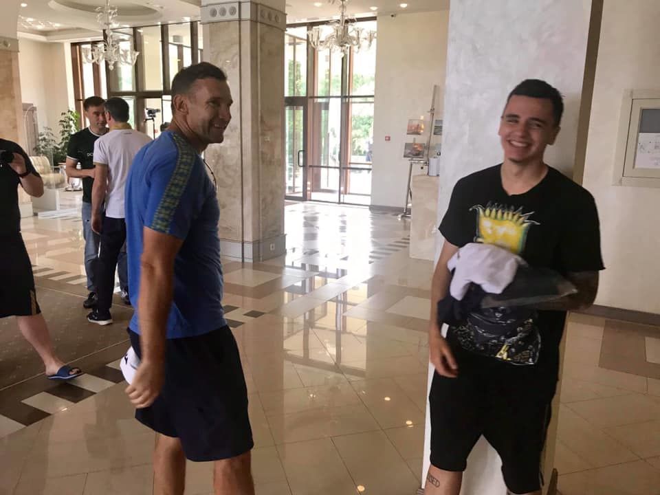 Андрій Шевченко і Шапаренко