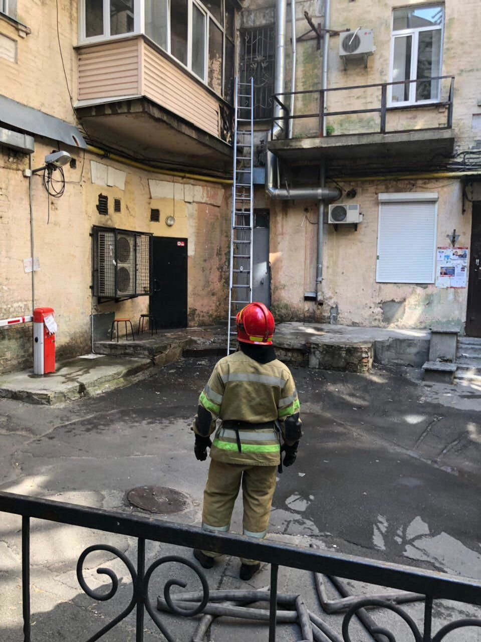 Пожежа у Києві