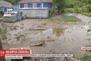 В Винницкой области из-за внезапного наводнения погибла многодетная мать