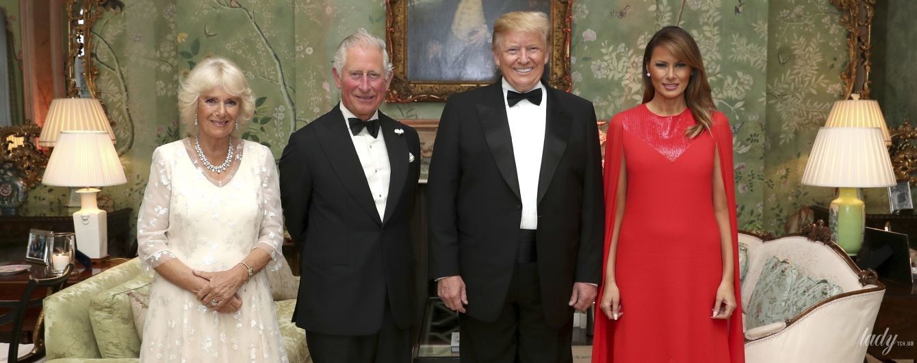 Не хуже Мелании Трамп: 71-летняя герцогиня Корнуольская надела на прием красивое белое платье