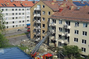 В шведском Линчепинге прогремел мощный взрыв в многоквартирном доме