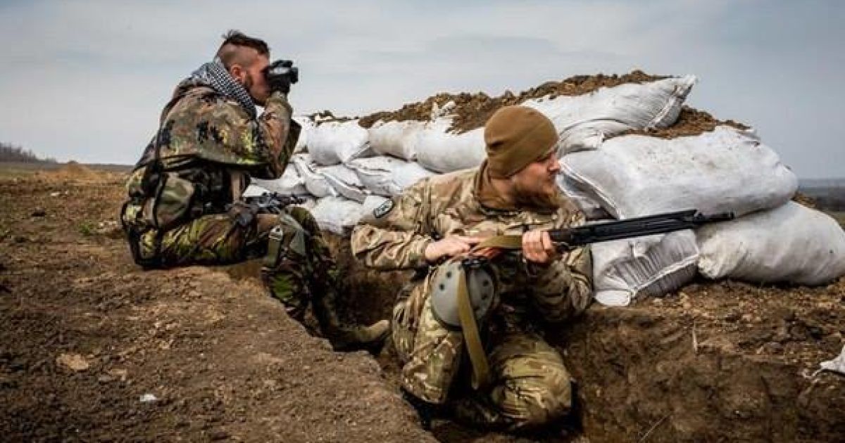 "Азов" отразил атаку боевиков.