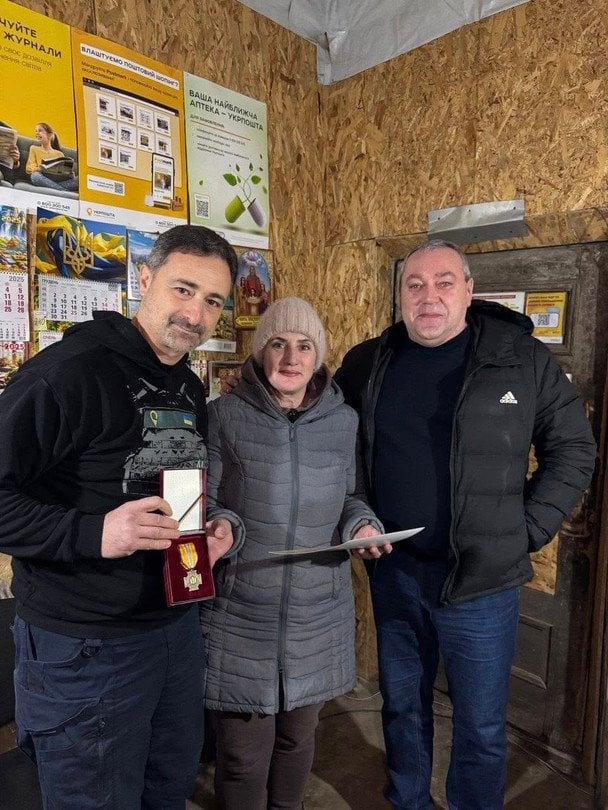  Наталія Рогозна отримала почесну відзнаку Мініоборони / © Ігор Смілянський / Facebook