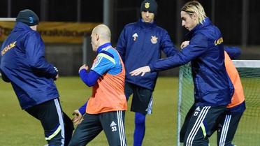 Тренировка сборной перед матчами со словенцами / © ФФУ