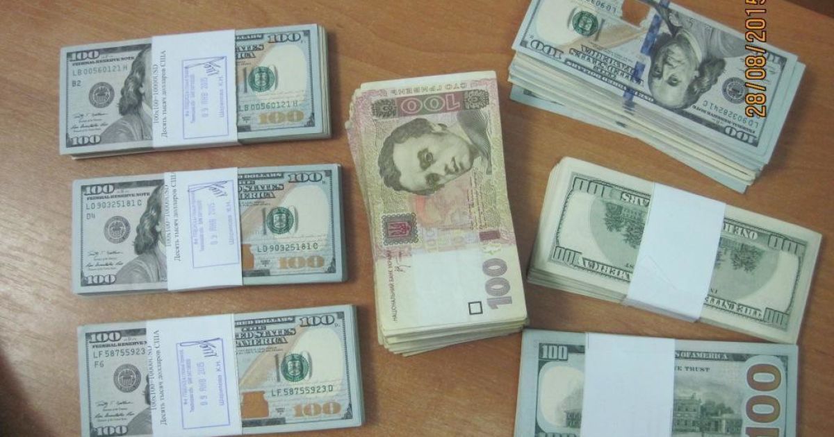 Россиянин пытался ввезти 63 тысячи долларов / © Госпогранслужба Украины