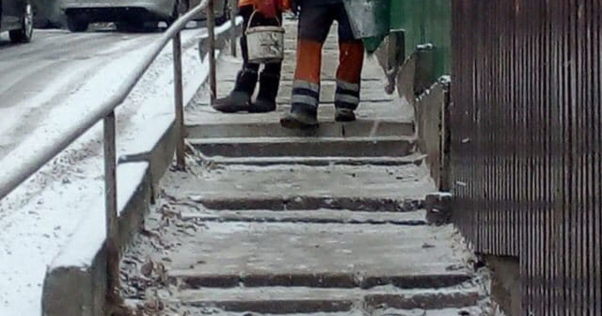 Сніг у Києві