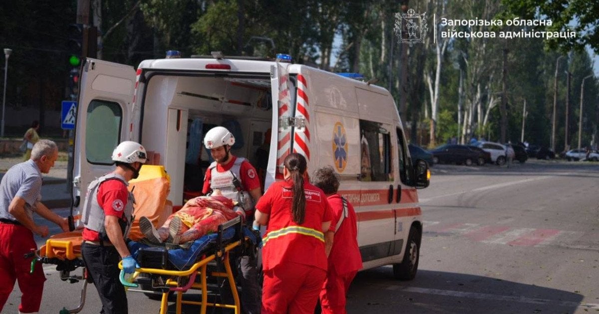 Обстріл Запоріжжя