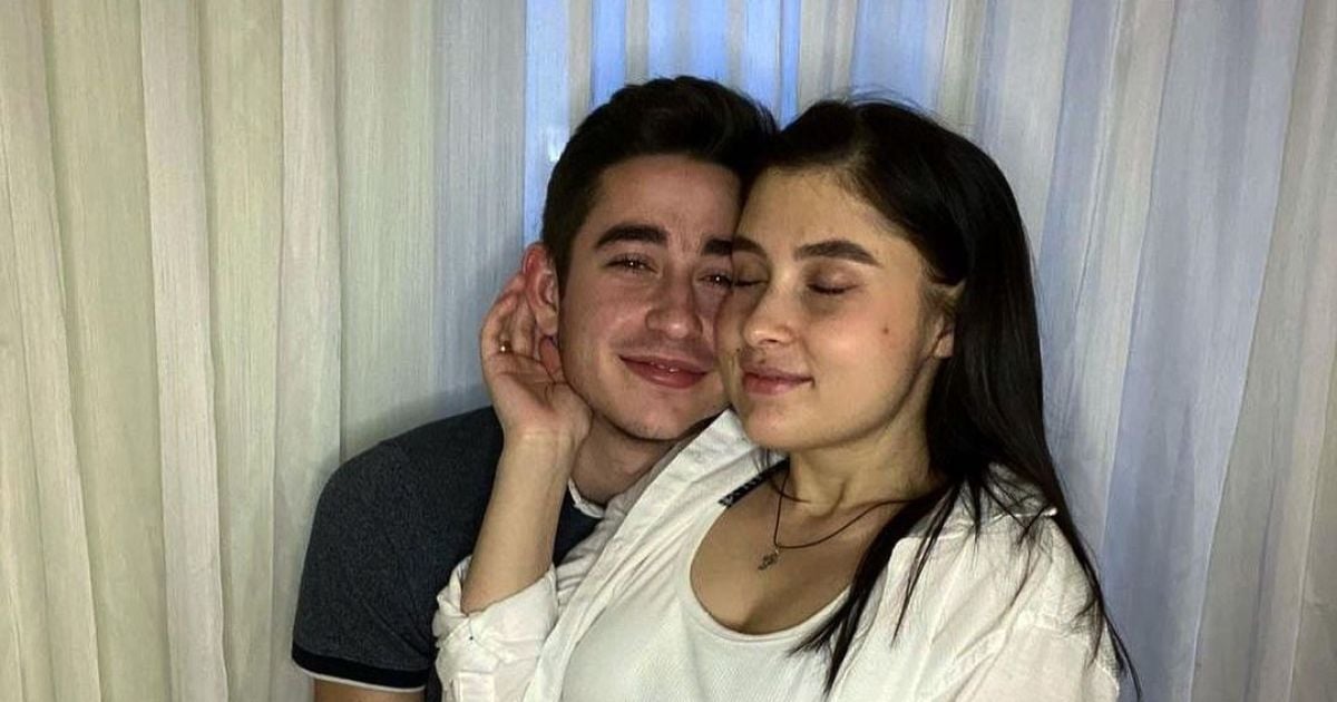 Роман Сасанчин с еще беременной невестой