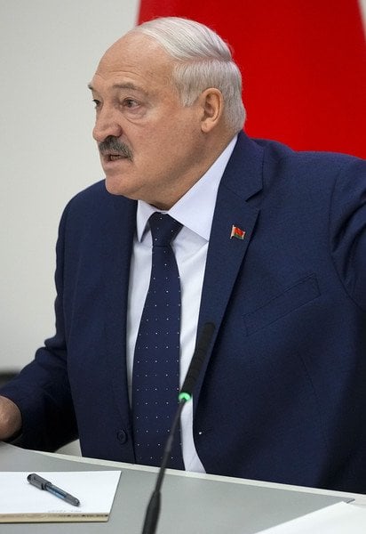 Самопроголошений президент Білорусі Олександр Лукашенко.