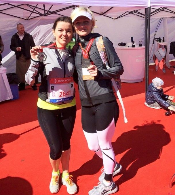 Падалко пробежала очередной полумарафон / © facebook.com/marichka.padalko