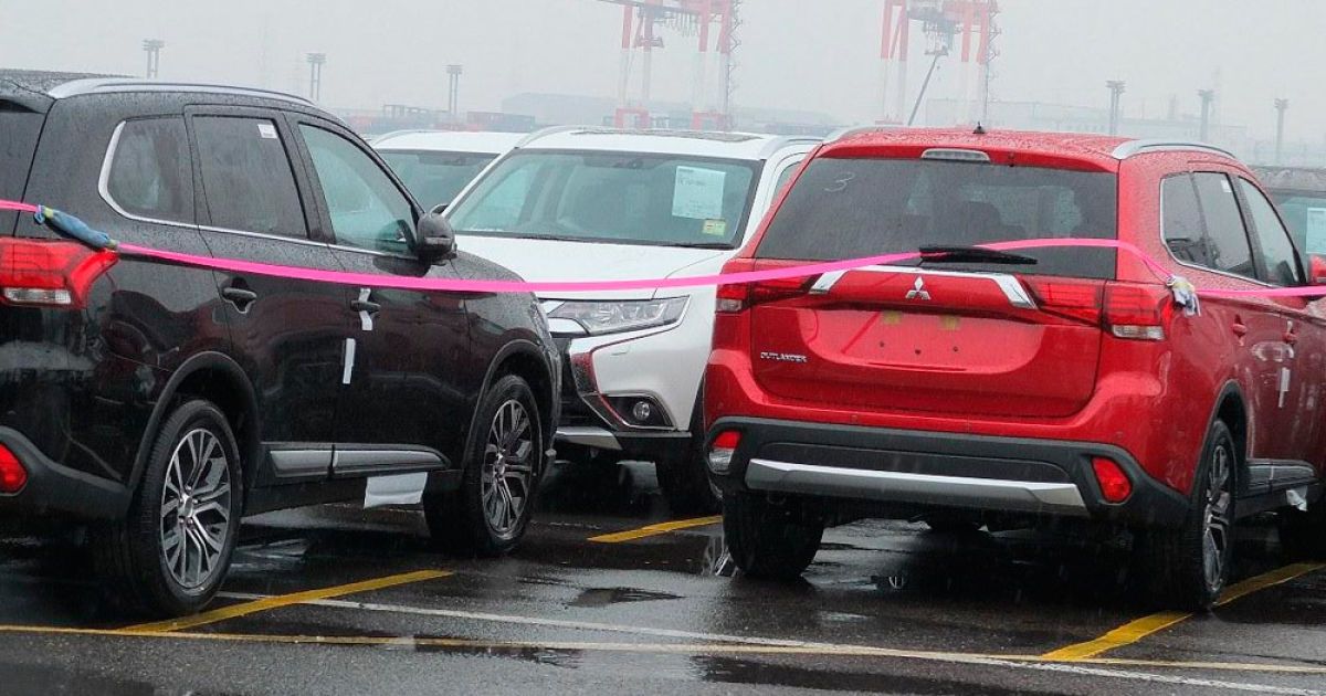 В Сеть попали фото нового Mitsubishi Outlander