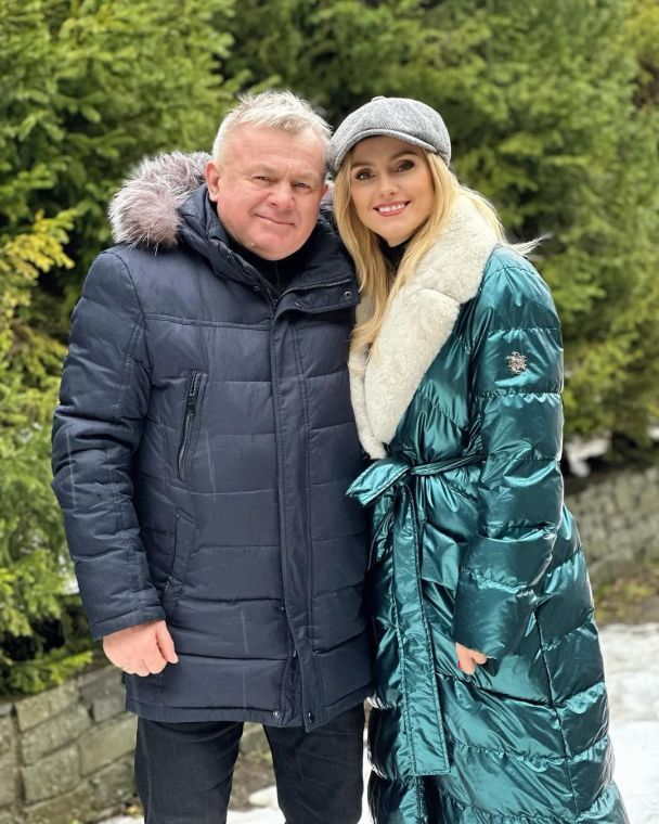 Ірина Федишин з татом / © instagram.com/irynafedyshyn