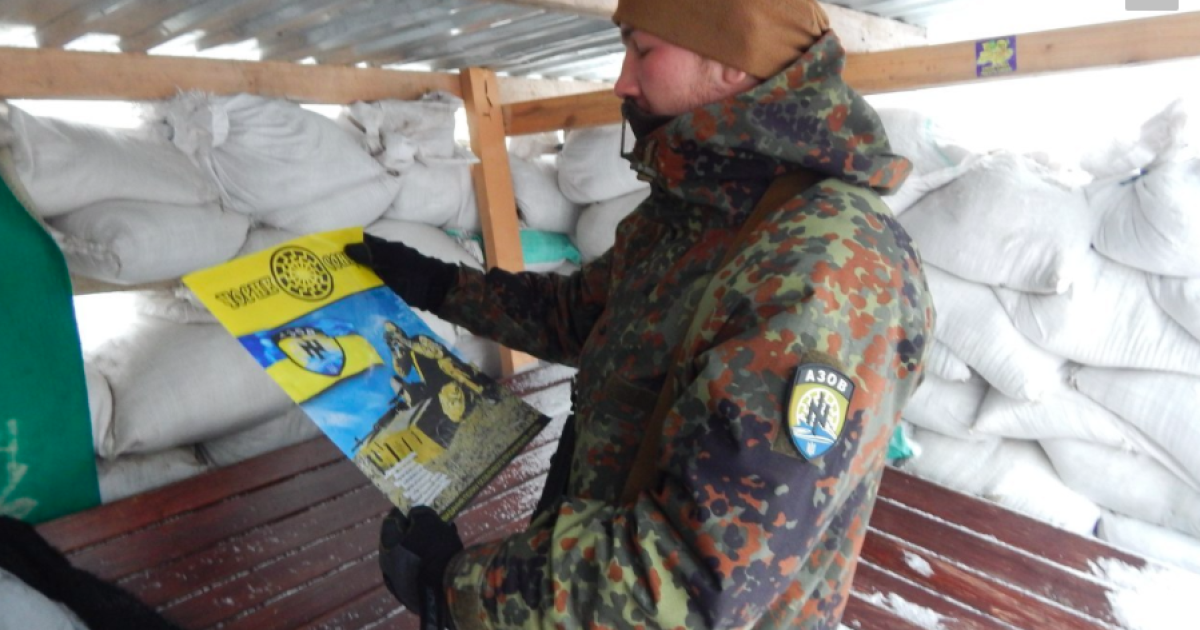 Артилерія завдала удару по позиціях полку Азов під Маріуполем