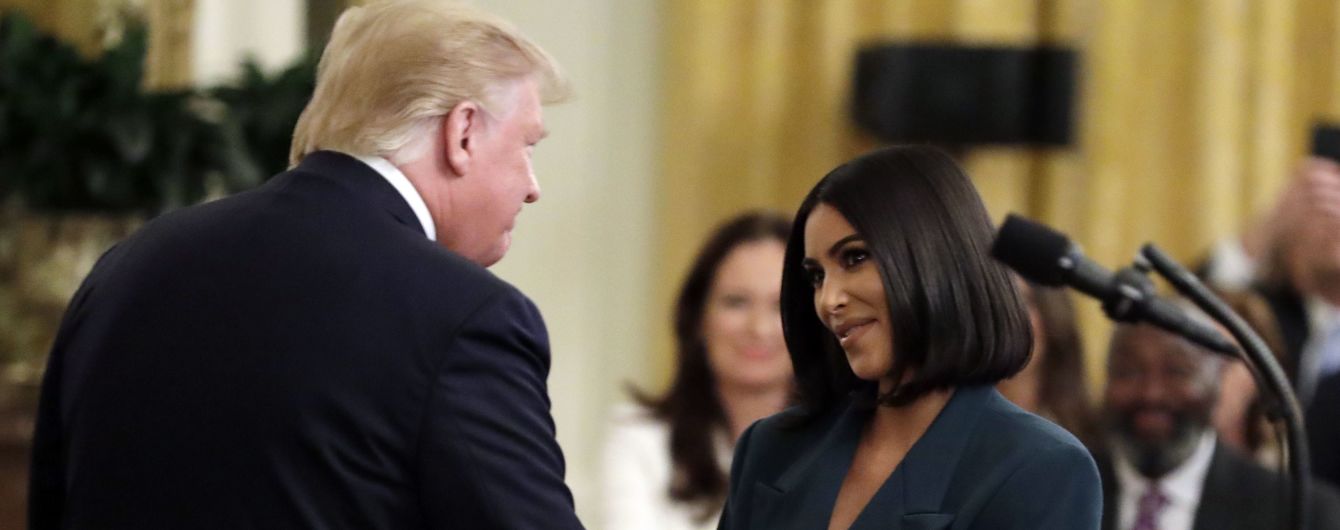 Ким Кардашян снова встретилась с Дональдом Трампом
