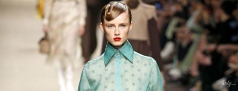 Гарні колірні поєднання в колекції Fendi сезону осінь-зима 2019-2020