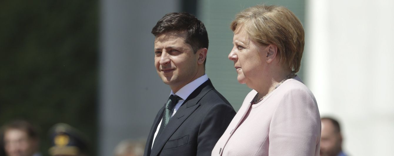 Меркель назвала дату першої зустрічі зовнішньополітичних радників лідерів "нормандської четвірки"