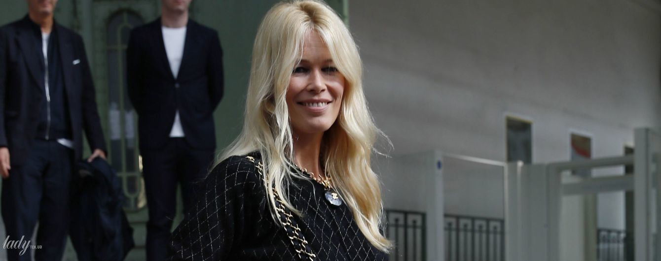 Вся в Chanel: Клаудия Шиффер на вечере памяти Карла Лагерфельда
