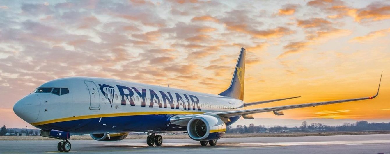 Ryanair влітку відновить лише половину рейсів з України