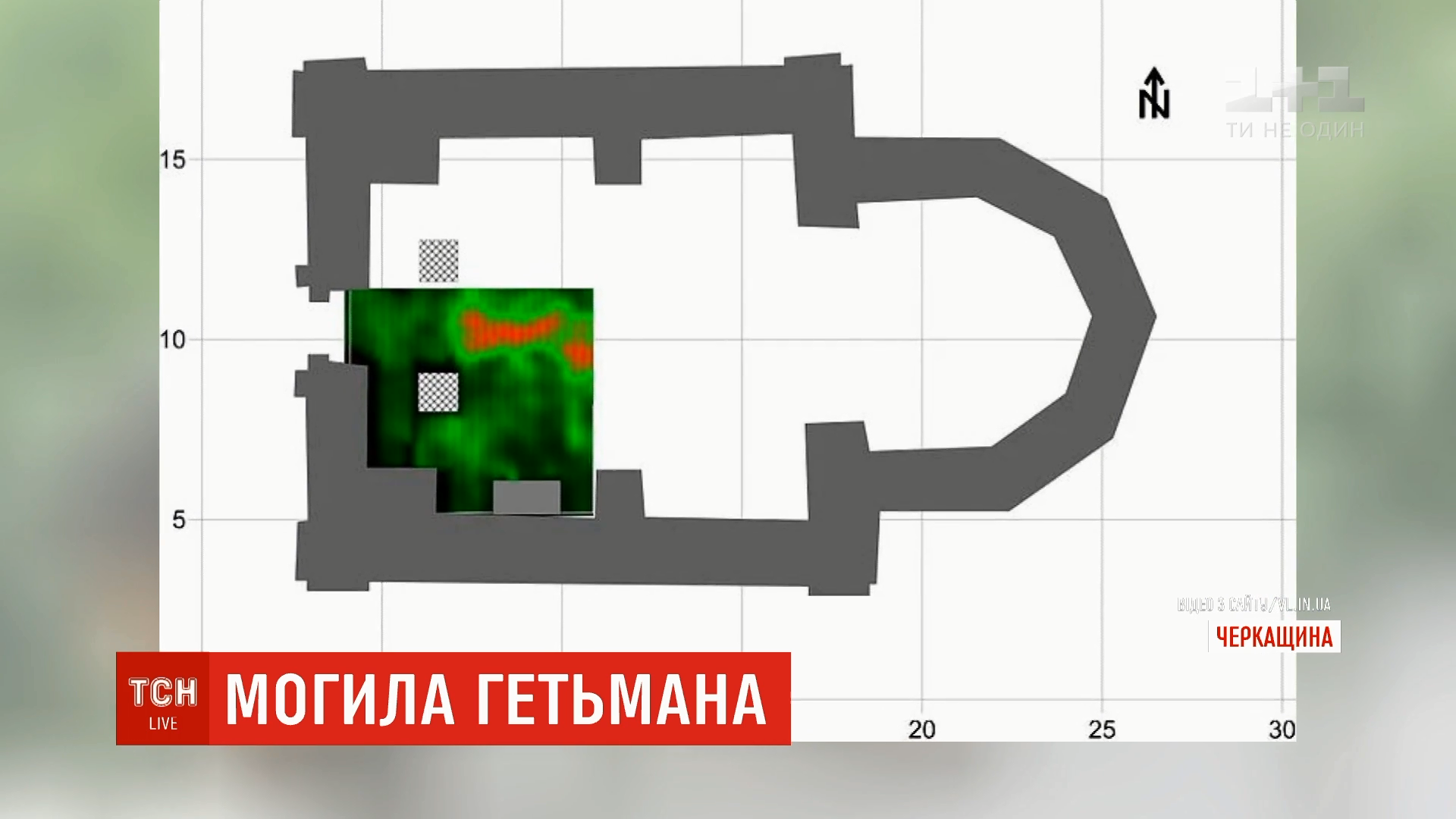 можливе місце поховання Богдана Хмельницького