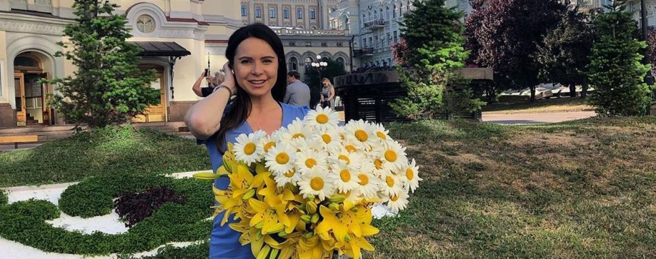 Вагітна Лілія Подкопаєва показала помітно округлий животик