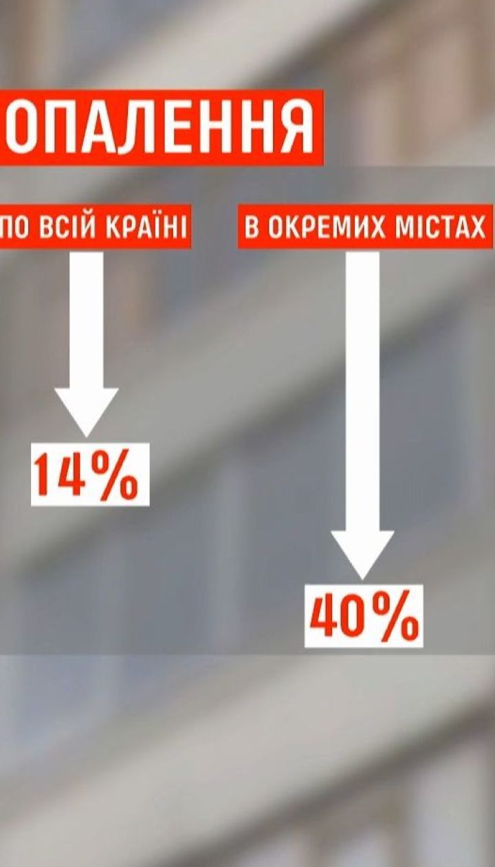 Согласно решению Кабмина тарифы на отопление и горячую воду уменьшатся на 14%