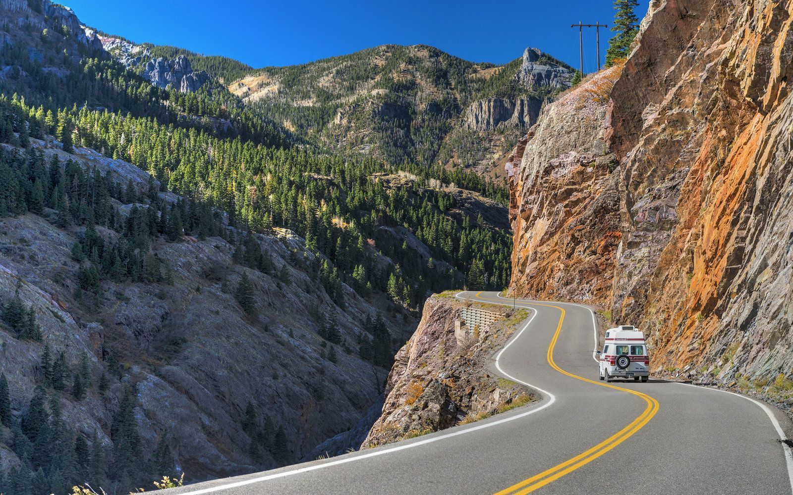 Million Dollar Highway дорога США