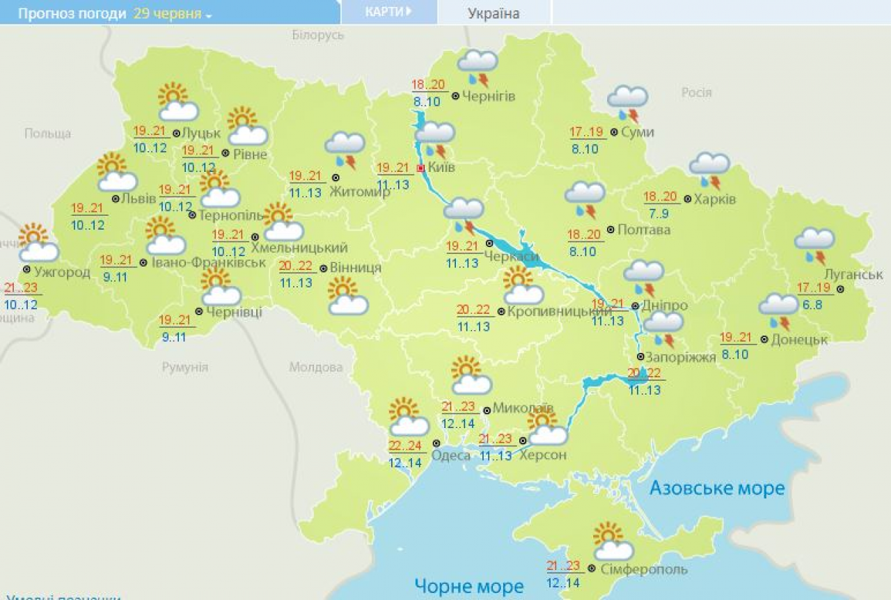 погода 29.06