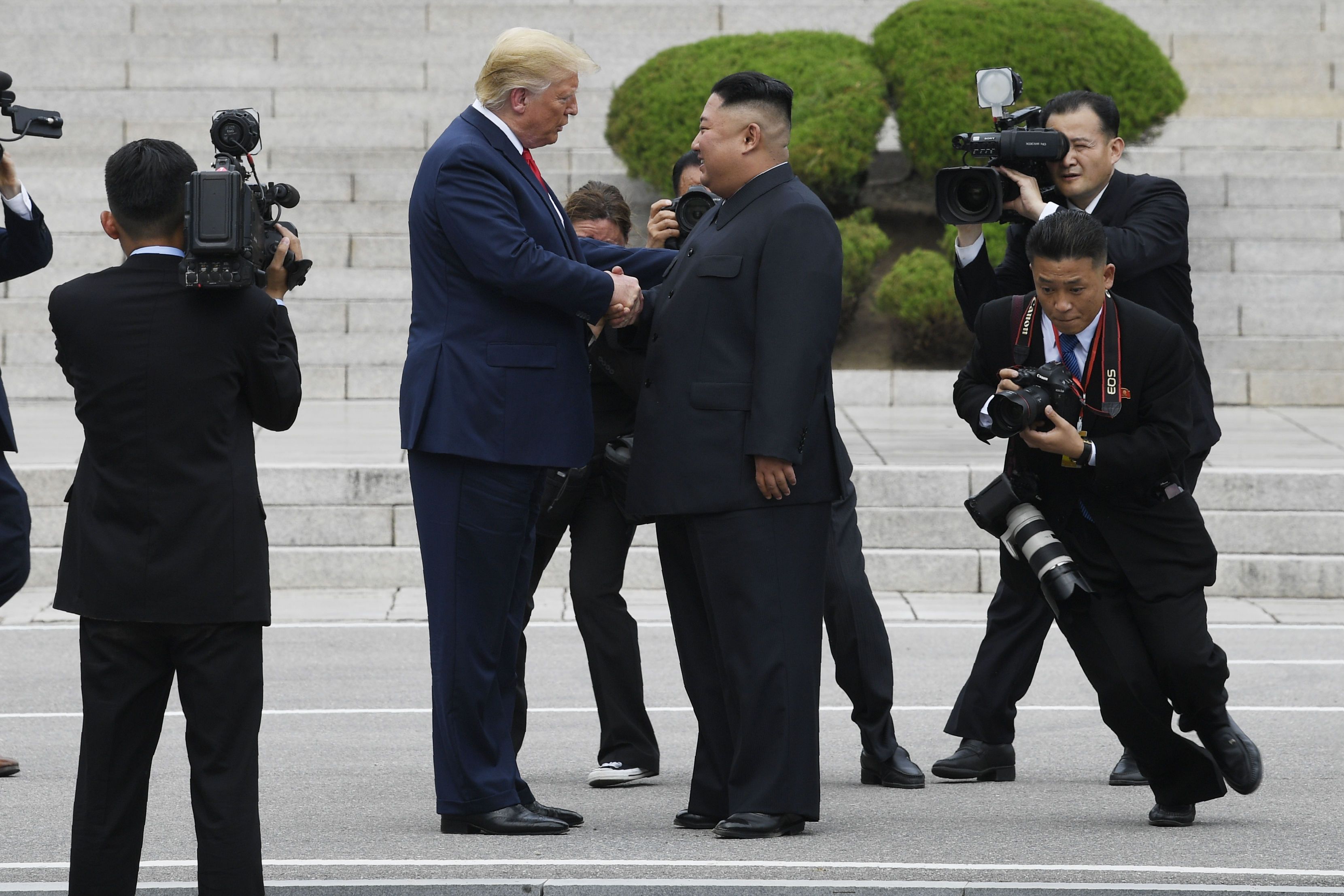 Трамп, Кым Чен Ин