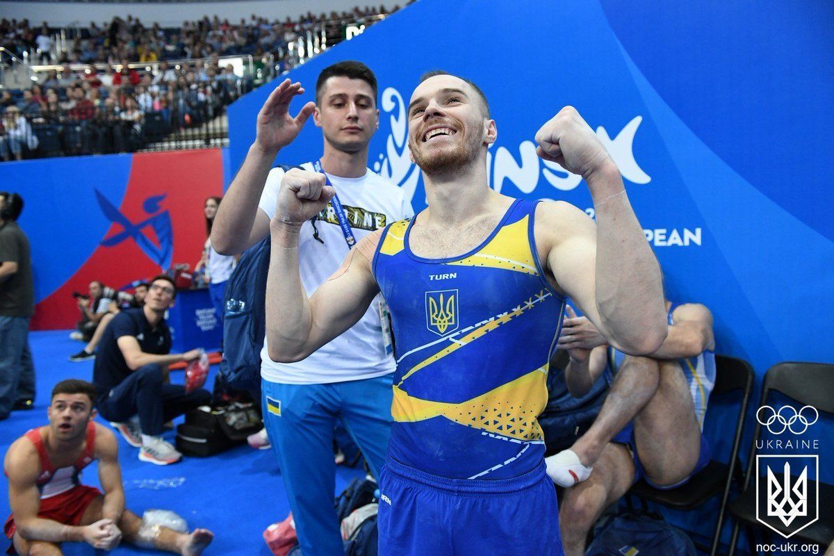 Верняєв, спортивна гімнастика, Європейські ігри